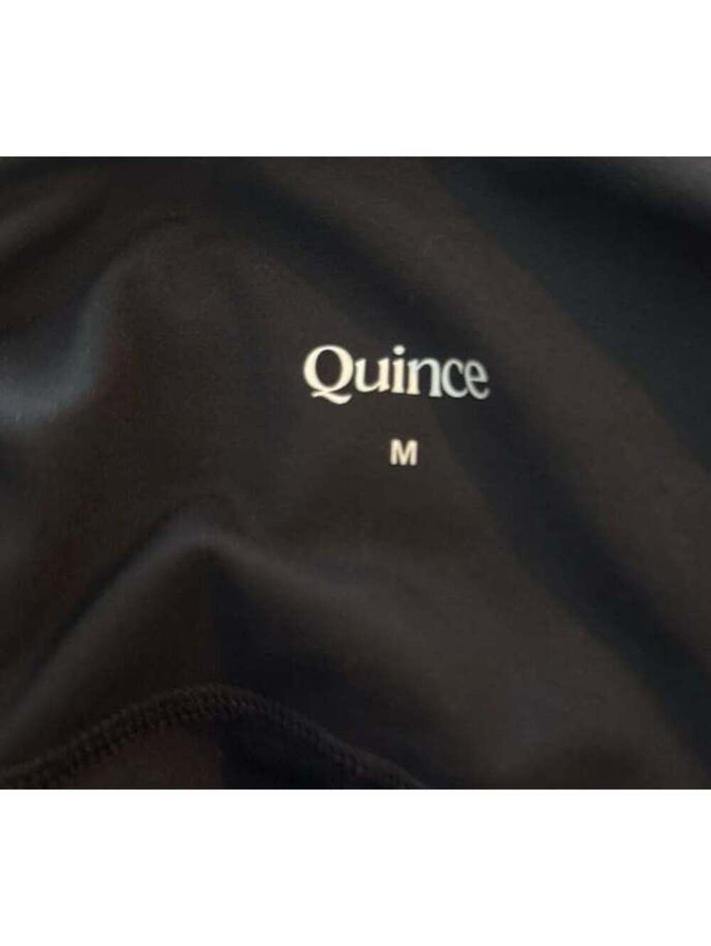 Quince Ultra-Form Bike Shorts Black 4” High Rise Yoga Athletic Stretch Size M NW - Picture 5 of 5